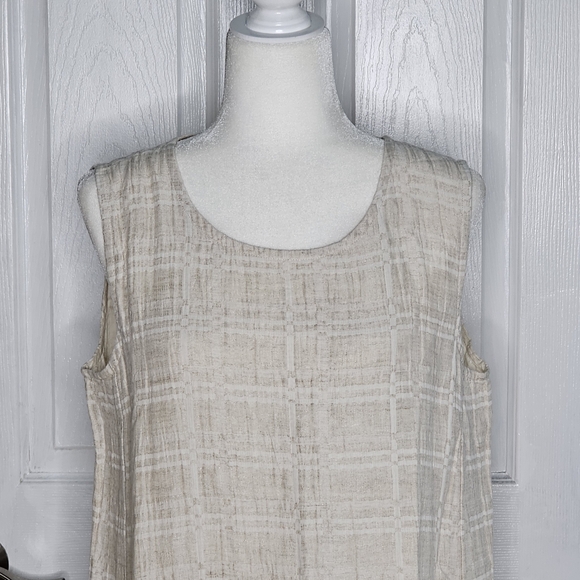 NWT Eileen Fisher Sleeveless Dress Medium - Picture 6 of 14